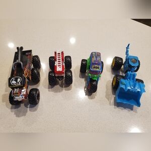 Unique Monster Truck Toy Set  of 4